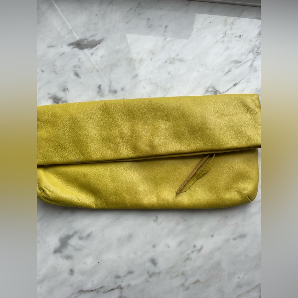 Vasiliki Lagis Yellow Clutch
